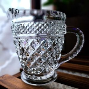 Anchor Hocking Wexford Pattern Tall Creamer